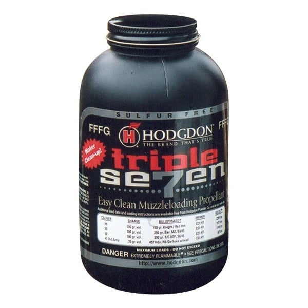 LOV × grindlodge ボトル Hodgdon Triple 7 FFFg Black Powder Substitute 1lb – Graf & Sons