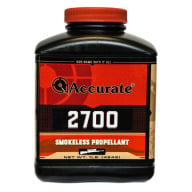 Accurate 2700 Smokeless Powder 1 Pound