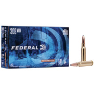 FEDERAL AMMO 308 WINCHESTER 150gr SP (P/S) 20/bx 10/cs