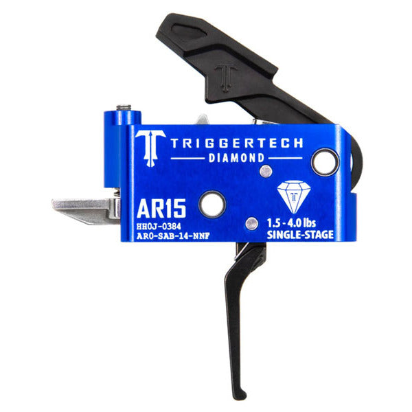 Triggertech Diamond AR Single Stage Flat Trigger AR-15