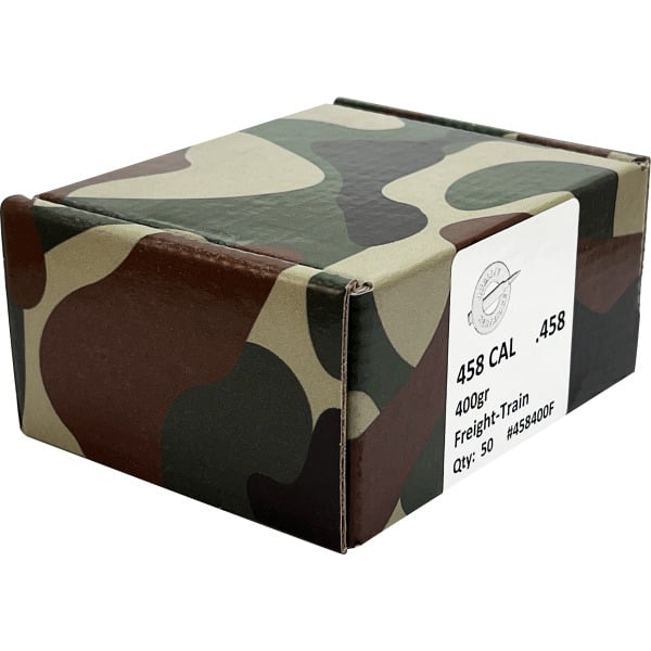 Quality Cartridge Freight-Train 45 Caliber (.458 Diameter) Bullets 400 grain Hollow Point Box of 50