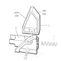 DILLON XL650 SLIDE & CAM ASSEMBLY