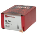 Hornady 22 Caliber (.224 Diameter) Bullets 55 grain Full Metal Jacket with Cannelure Box of 500