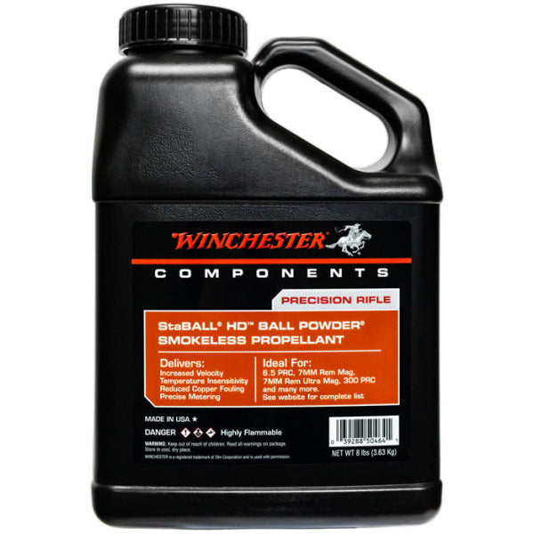 Winchester StaBall HD Smokeless Powder 8lb