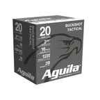 Aguila Tactical 20 Gauge Ammunition 2-3/4" #BB 1220 fps Buckshot Box of 25