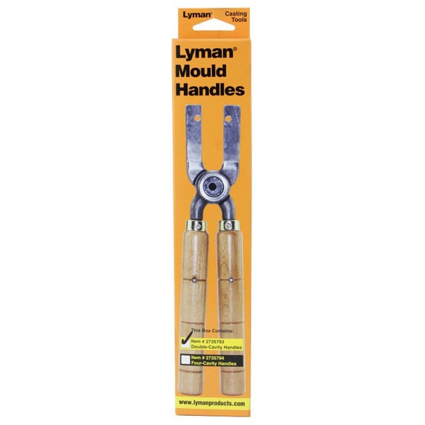 LYMAN MOULD HANDLES 2-CAV LRG DBL/SNGL BLOCK 5/cs