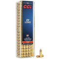 CCI CB 22 Long Ammunition 29 Grain Plated Round Nose Box of 100