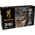 Browning Silver Series 30-06 Springfield Ammunition 180 Grain Plated Pointed Soft Point Box of 20