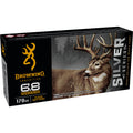 Browning Silver Series 6.8 Western Ammunition 170 Grain Plated Pointed Soft Point Box of 20