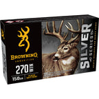 Browning Silver Series 270 Winchester Ammunition 150 Grain Plated Pointed Soft Point Box of 20