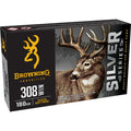 Browning Silver Series 308 Winchester Ammunition 180 Grain Plated Pointed Soft Point Box of 20