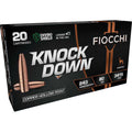 Fiocchi 243 Winchester Ammunition 80 Grain Copper Hollow Point Box of 20