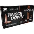 FIOCCHI AMMO 6.5mm CREEDMOOR 120gr COPPER HP 20/b 10/c