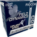 Fiocchi Field Dynamics Upland 12 Gauge Ammunition 2-3/4" #6 1-1/8 oz 1400 fps Steel Steel Shot Box of 25