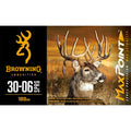 Browning Max Point 30-06 Springfield Ammunition 180 Grain Polymer Tip Box of 20