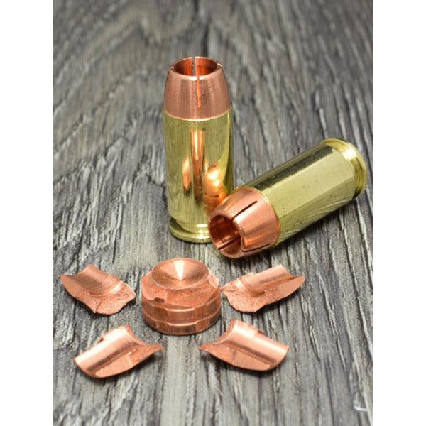 Cutting Edge Bullets Personal Home Defense 40 S&W Ammunition 120 Grain Solid Hollow Point Box of 20