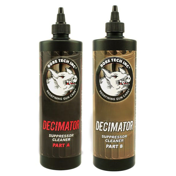 BORE TECH SUPPRESSOR CLE- ANER (2)-16oz BOTTLES