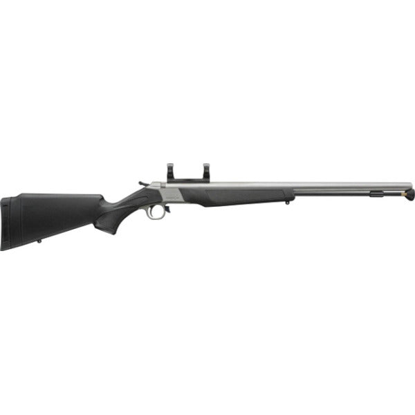 CVA Wolf V2 Muzzleloading Rifle with Scope Mount with Stainless Steel Barrel & Black Frame