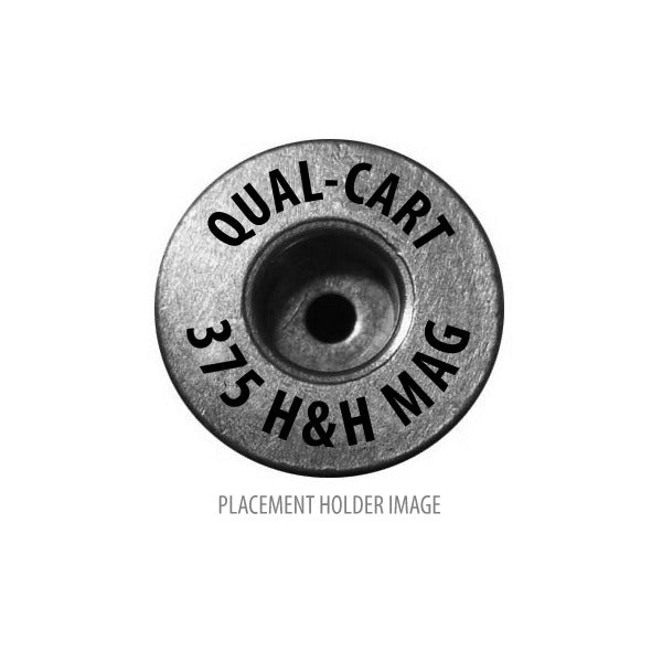 Quality Cartridge 375 H&H Magnum Nickel Plated Brass Bag of 20