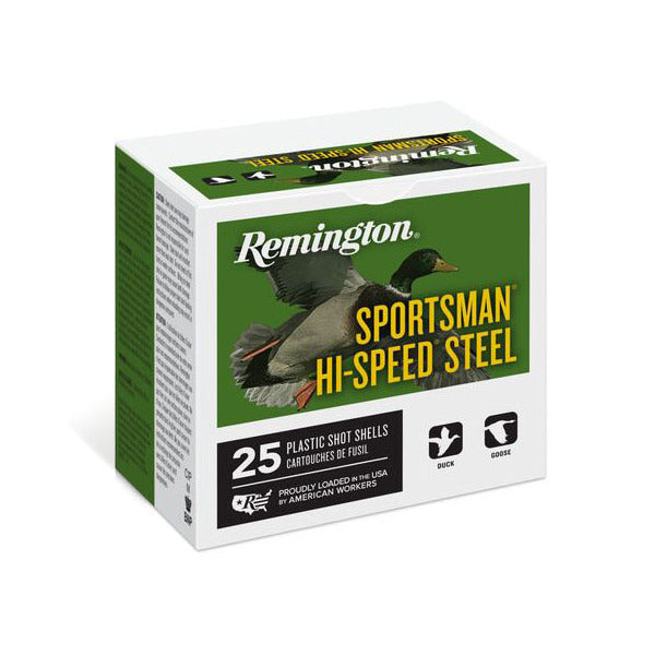 REMINGTON AMMO 10ga 3.5" STEEL 1500fps 1-3/8 #BB 25b 10c