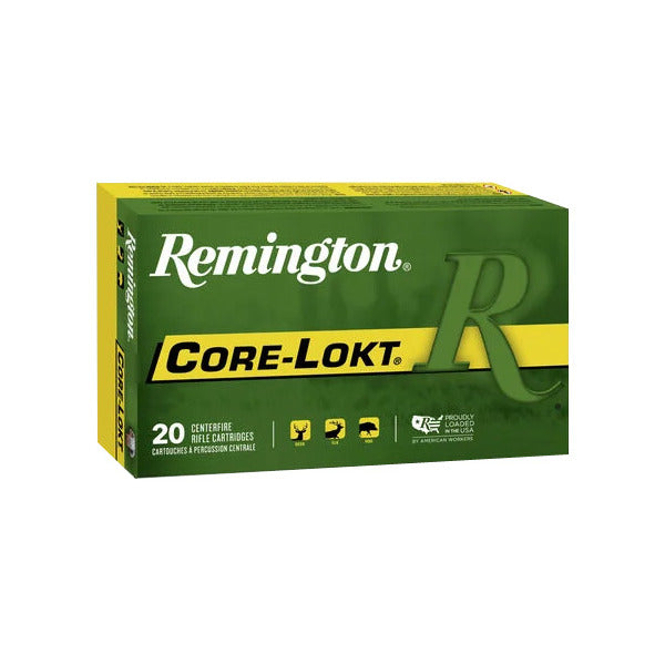 Remington Core-Lokt 30-06 Springfield Ammunition 220 Grain Jacketed Soft Point Box of 20