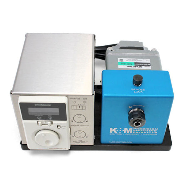 K&M BENCHTOP CASE PREP MACHINE : 1 SPDL 200 RPM
