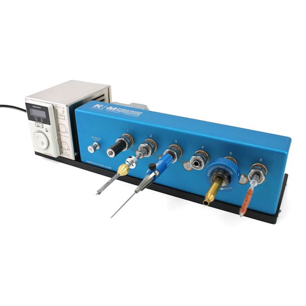 K&M BENCHTOP CASE PREP MACHINE : 6 SPINDLE