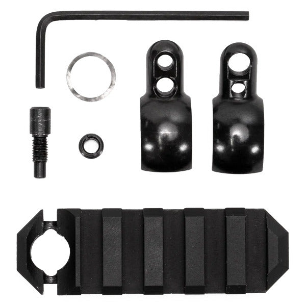 GROVTEC TUBE MOUNT RAIL 2.6" PIC RAIL.630-.675dia