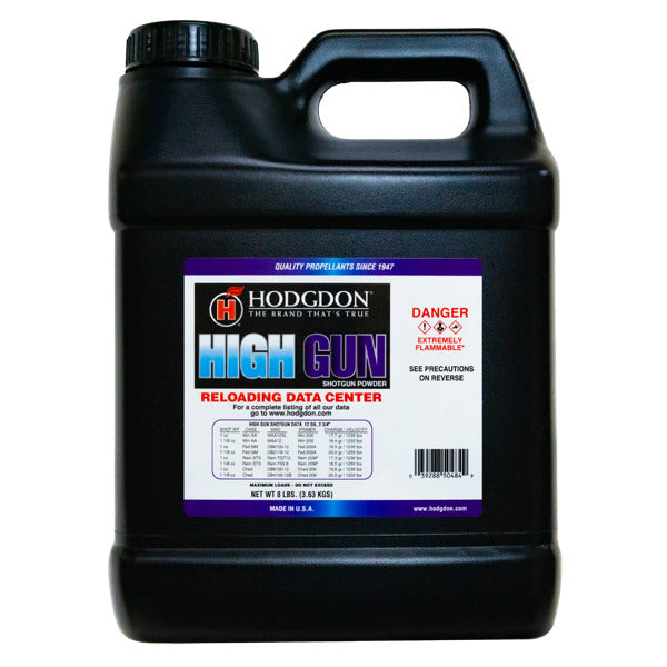 Hodgdon High Gun Smokeless Powder 8lb