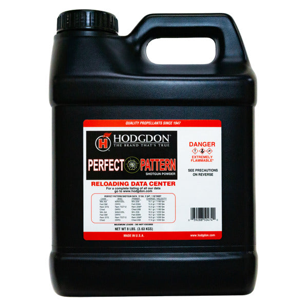 Hodgdon Perfect Pattern Smokeless Powder 8lb