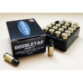DoubleTap 9mm Luger +P Ammunition 115 Grain Solid Hollow Point Box of 20