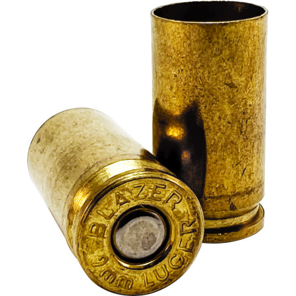 Pull-Down 9mm Luger Primed Brass Bag of 100