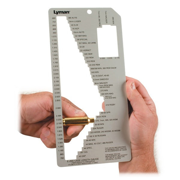 Lyman E-Zee Case Length Gauge