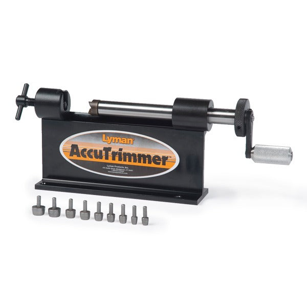 LYMAN TRIMMER ACCUTRIMMER w/9 PILOT MULTI PACK