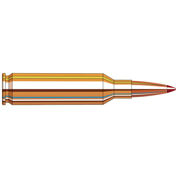 Hornady V-Match 6mm Creedmoor Ammunition 80 Grain ELD-VT Polymer Tip Box of 20