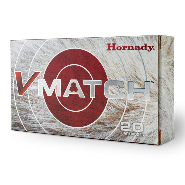 Hornady V-Match 6.5 Creedmoor Ammunition 100 Grain ELD-VT Polymer Tip Box of 20