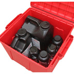 MTM RELOADING POWDER RED STORAGE CONTAINER 4/CS