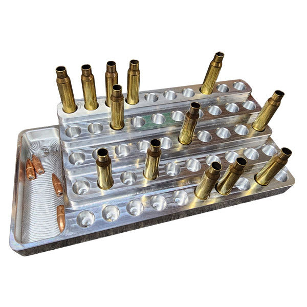 Walberg Precision Tiered Aluminum Reloading Block (to .405) Micro