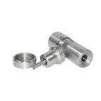 L.E. Wilson Stainless Steel Chamber Type Micrometer Seater Die 6.8 Western