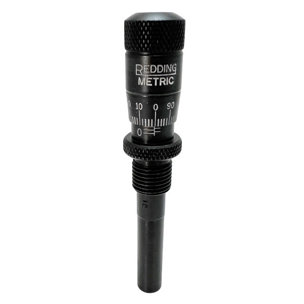 Redding Metric #11 Bullet Seater Micrometer with STD Seat Plug