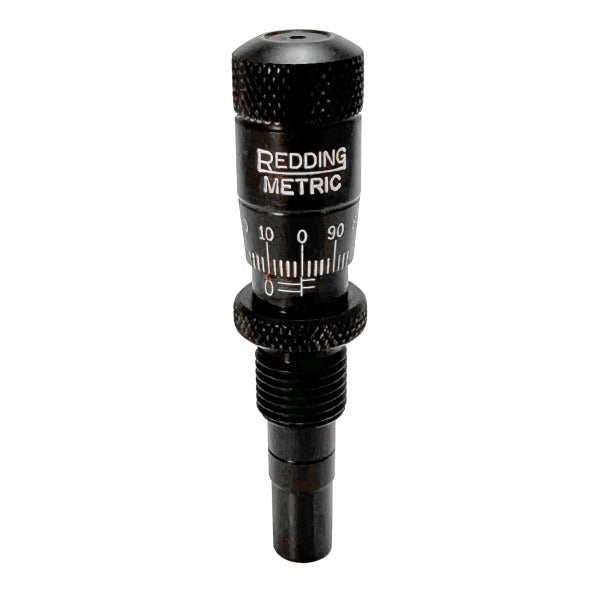 Redding Metric #3 Bullet Seater Micrometer with VLD Seat Plug