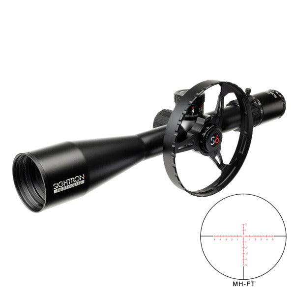 SIGHTRON 10-60x56ED S6 MH-FT TACT WHEEL BUNDLE