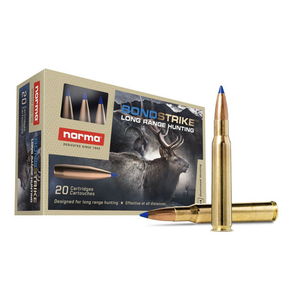 Norma BondStrike 7mm PRC Ammunition 165 Grain Polymer Tip Box of 20