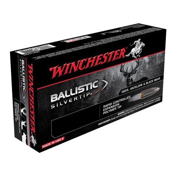 Winchester 6.5 PRC Ammunition 140 Grain Ballistic Silvertip Polymer Tip Box of 20