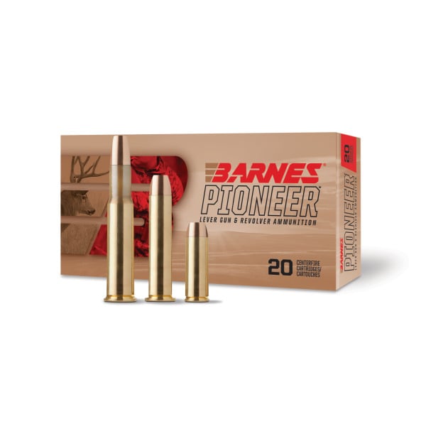 Barnes Pioneer 357 Magnum Ammunition 140 Grain Solid Hollow Point Box of 20