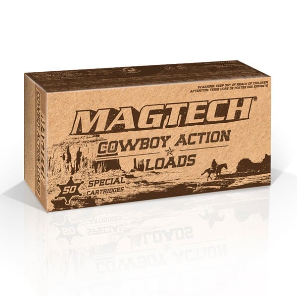 Magtech Cowboy 44 Special Ammunition 240 Grain Lead Flat Nose Box of 50