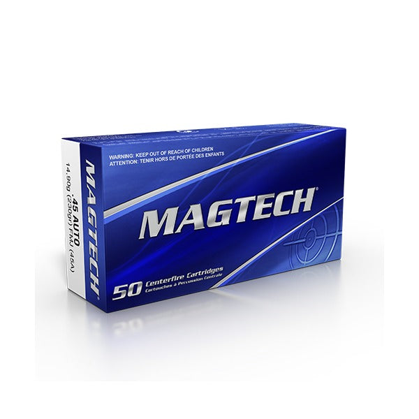 Magtech 45 ACP Ammunition 230 Grain Full Metal Jacket Box of 50