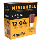 Aguila Minishell 12 Gauge Ammunition 1-3/4" #7.5 5/8 oz 1200 fps Box of 25