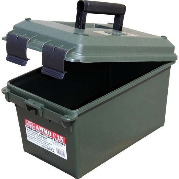 MTM LOCKABLE AMMO CAN 9x 15.6x9"/FOREST GREEN 6/CS