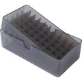 MTM PISTOL SLIP-TOP 50rd 38S-357M/CLEAR-SMOKE 24/C
